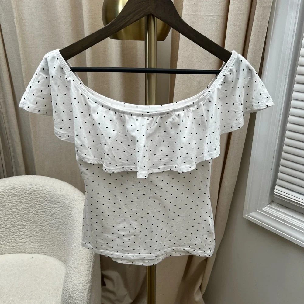 TALLY WEIJL Pocketdot Shirt | L - Picture 4 of 4